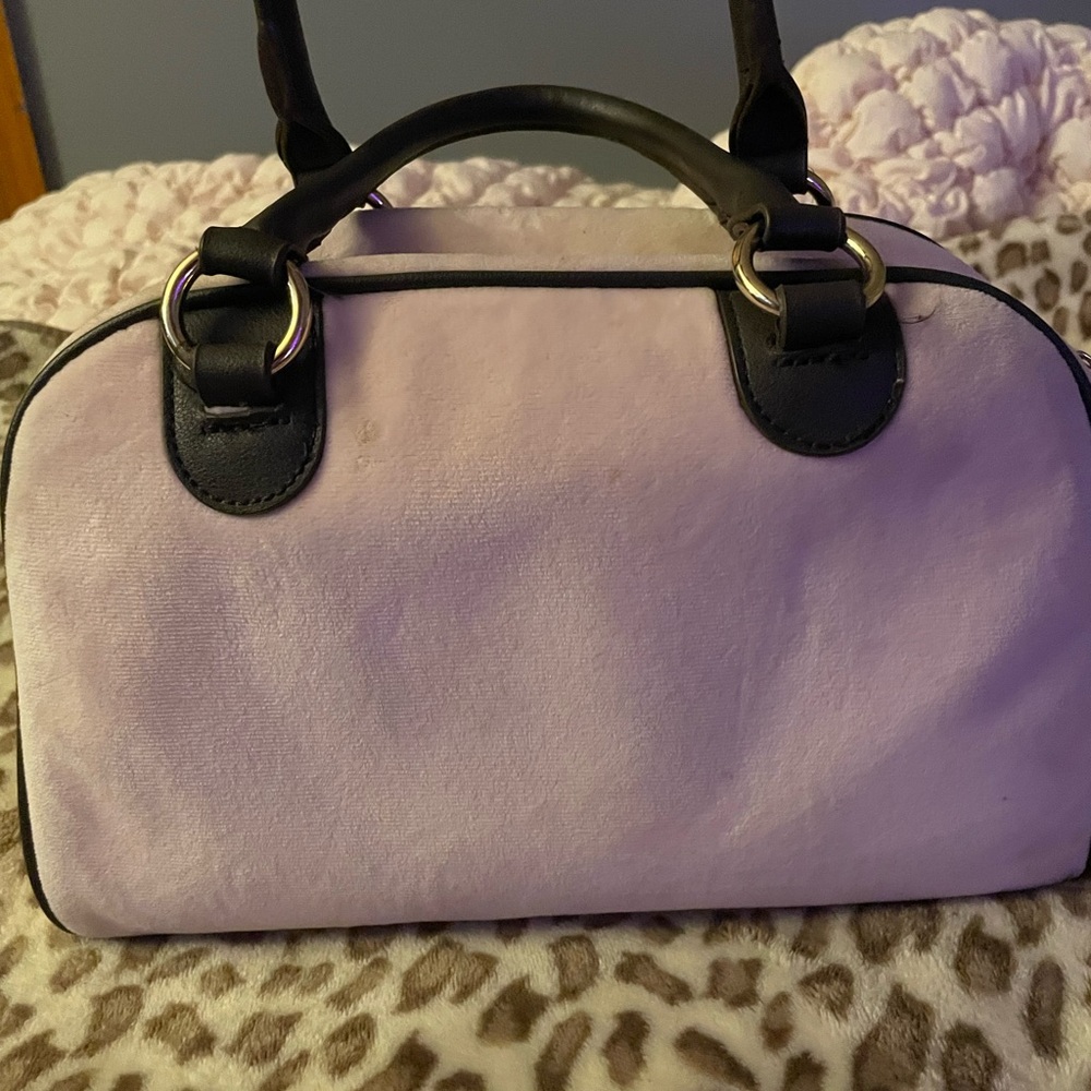 Juicy Couture Pink and Black Satchel - Picture 3 of 6